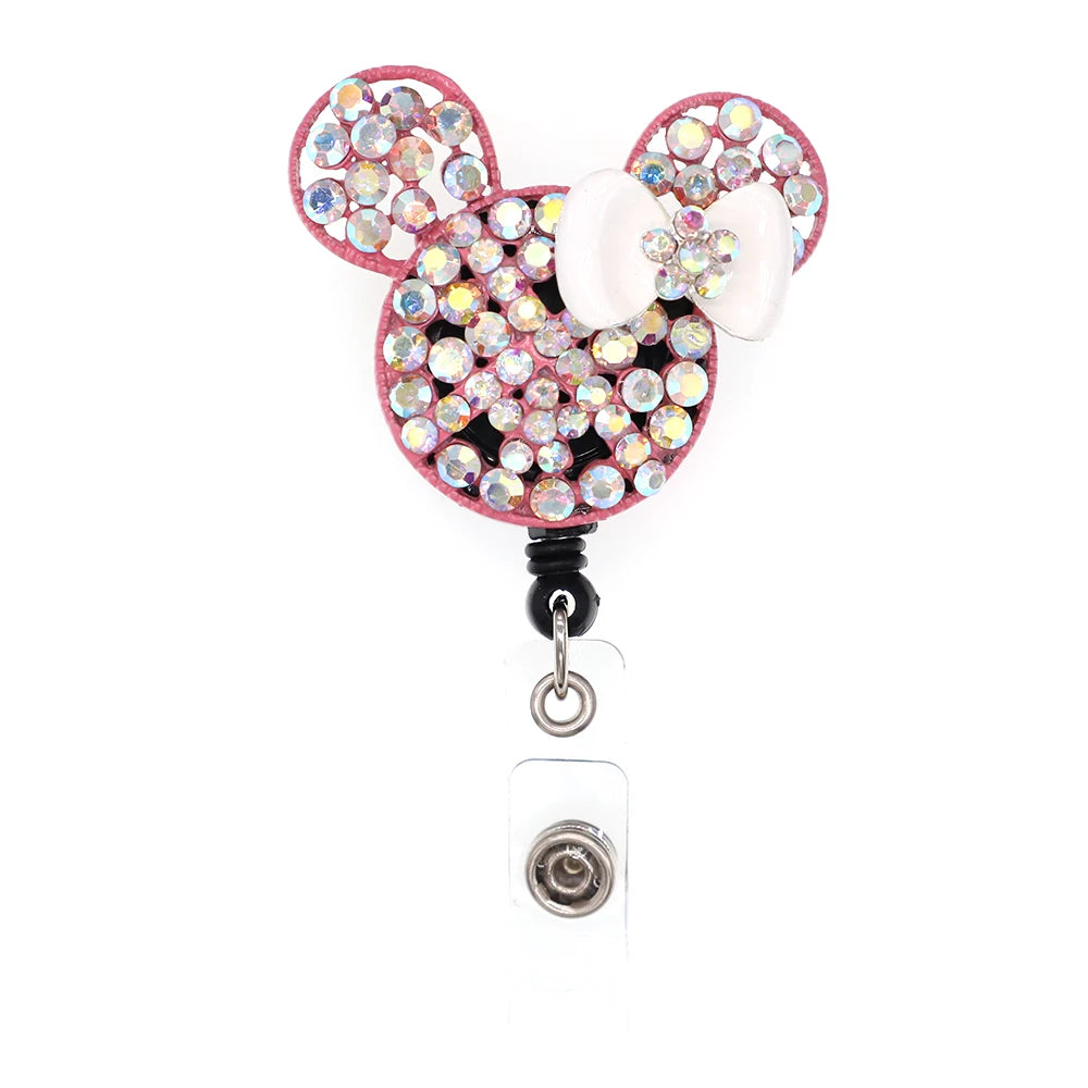 Minnie Mouse Retractable Badge Holder