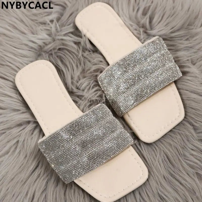 Glitter Slippers Sandals