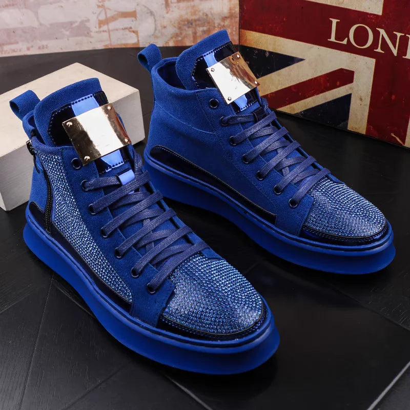 Luxury men's High Top Shoes
