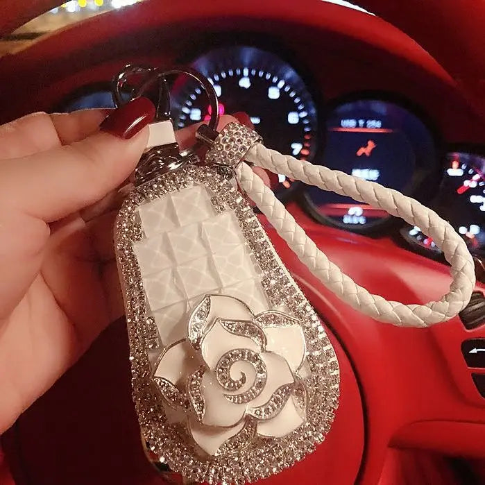 Universal Rhinestone Car Key Bag