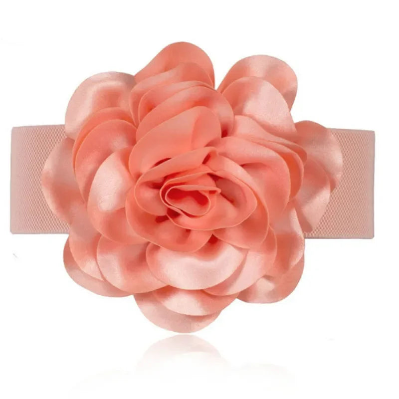 Big Flower Elastic Belt