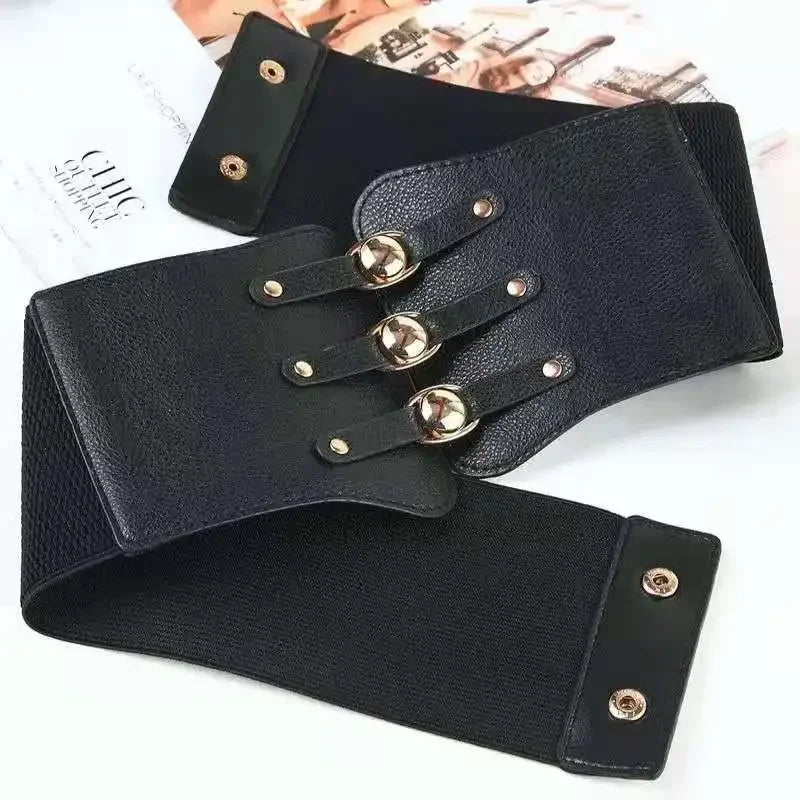 3 Strap Elastic Wide Corset Belts