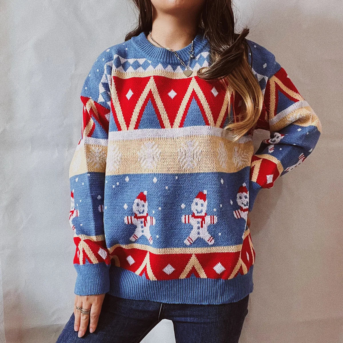 Dancing Snowmen Christmas Sweater