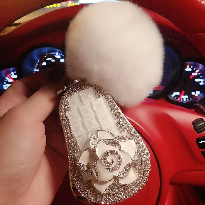 Universal Rhinestone Car Key Bag