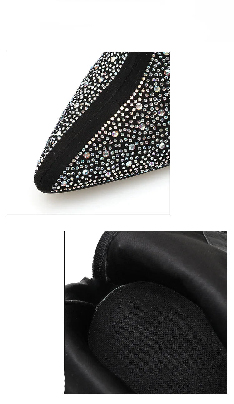 Lightweight  Rhinestone Ankle