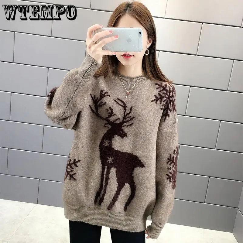Christmas Loose Knitted Sweaters