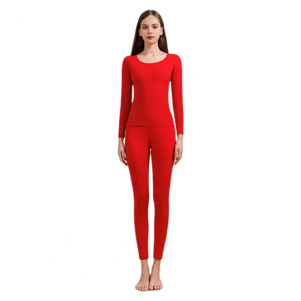 2Pcs Women Thermal Underwear Set