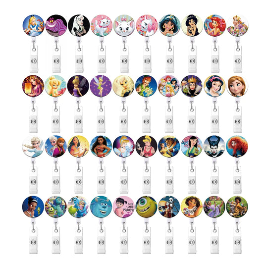 Disney Retractable Clip ID Badge