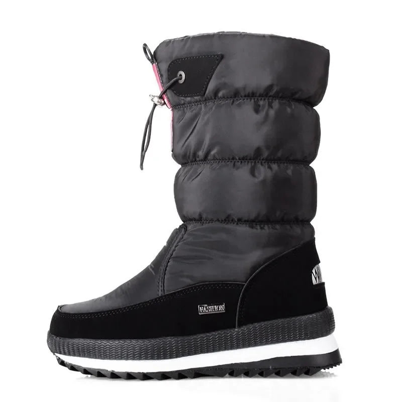 Thick Plush Waterproof Non-slip Snow Boots for Women