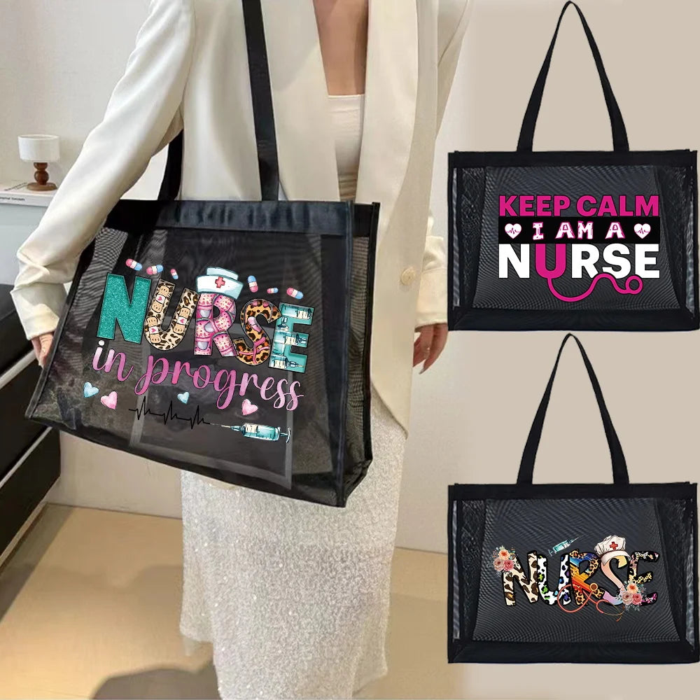 Transparent Nurse Tote Bag