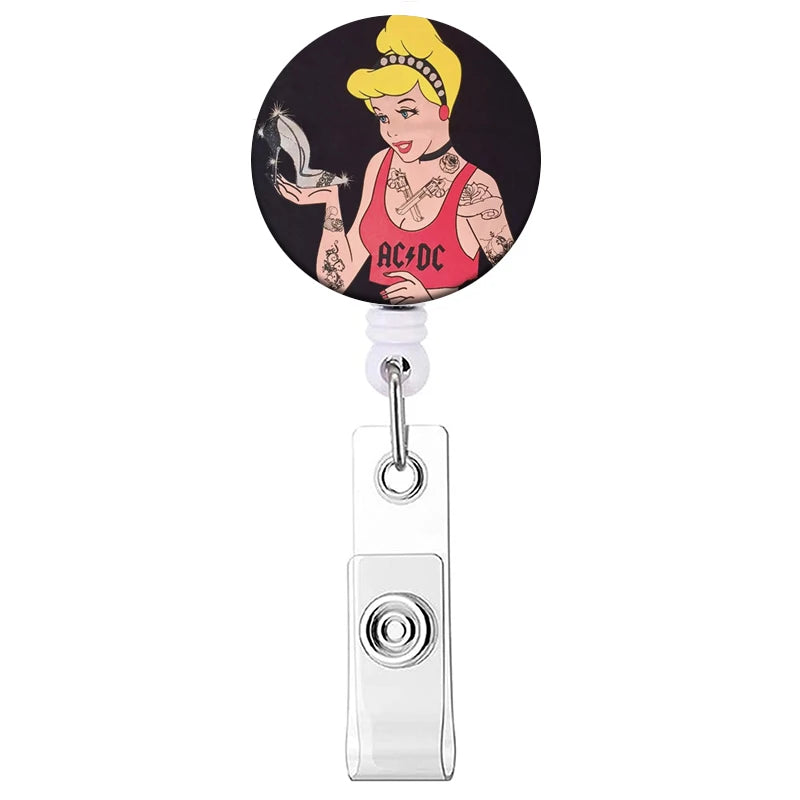 Disney Retractable Clip ID Badge