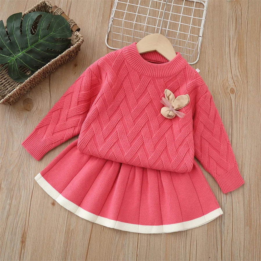 Girls Sweater Dress Sets