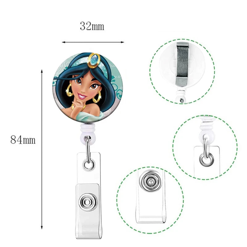 Disney Retractable Clip ID Badge