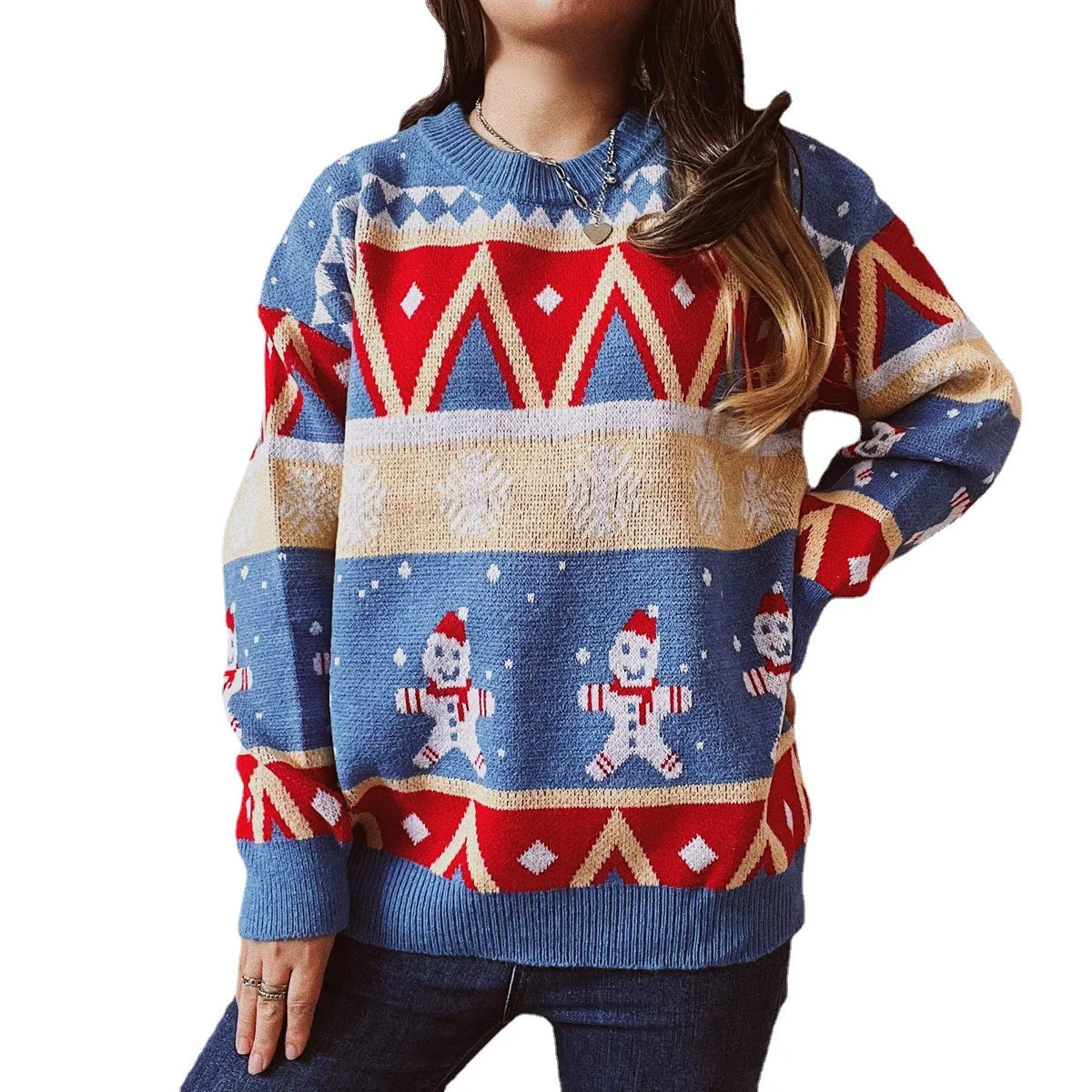 Dancing Snowmen Christmas Sweater