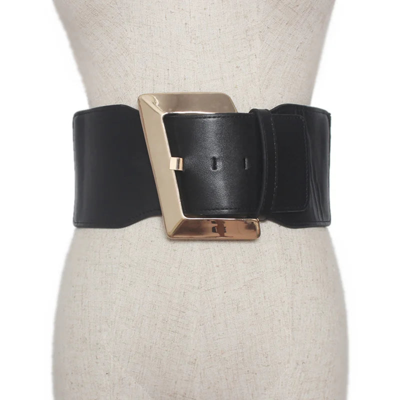 Extra Large Buckle Corset Belt