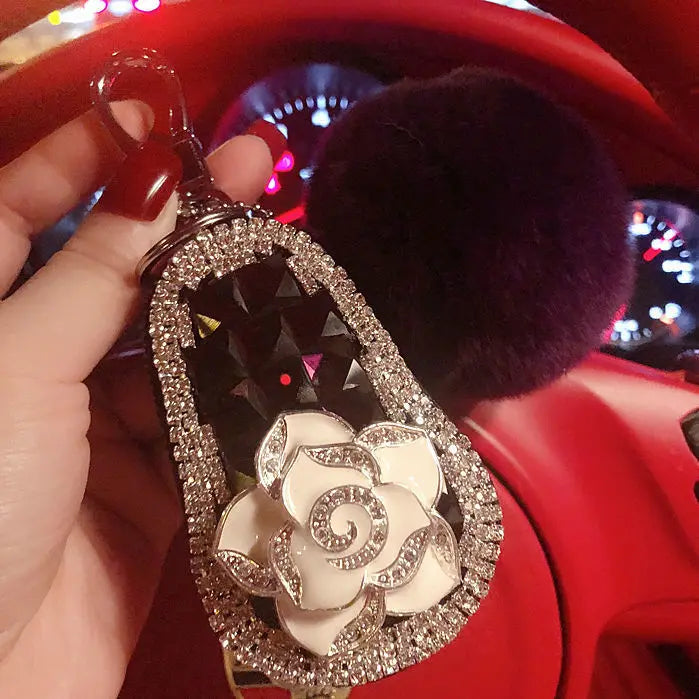 Universal Rhinestone Car Key Bag