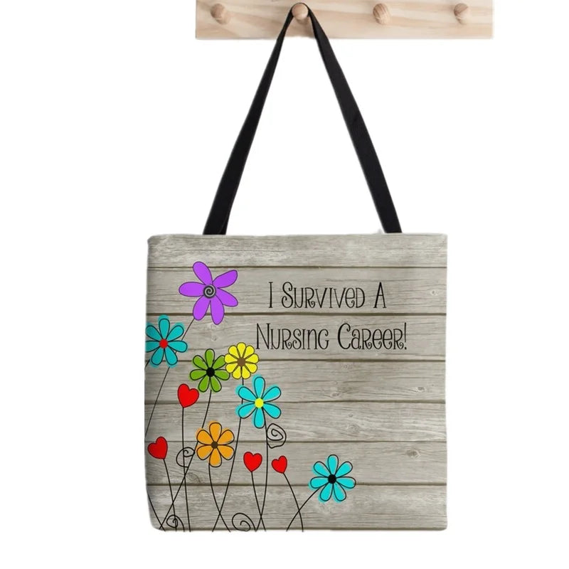 Nurses Cute Shopping Canvas Bag