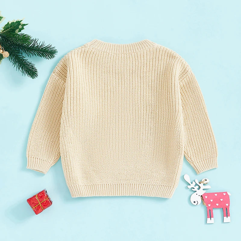 Christmas Sweater Reindeer Pattern