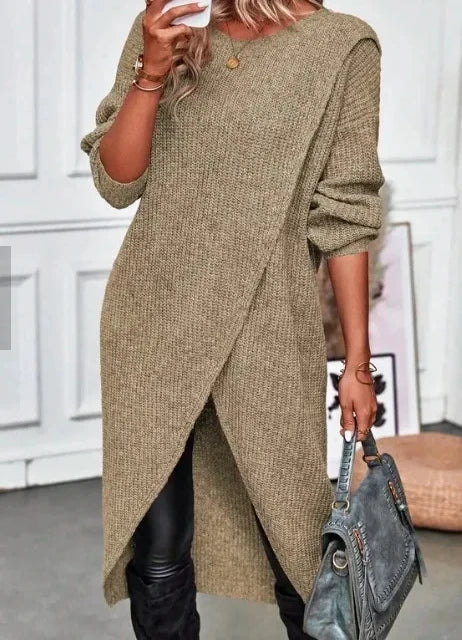 Long Knitted Sweater