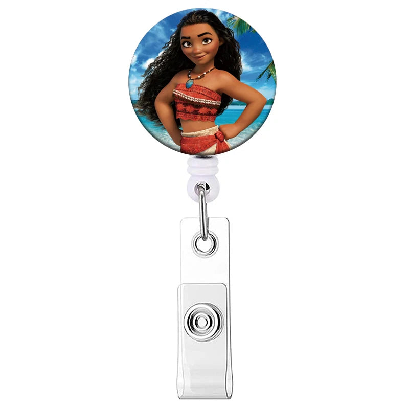 Disney Retractable Clip ID Badge