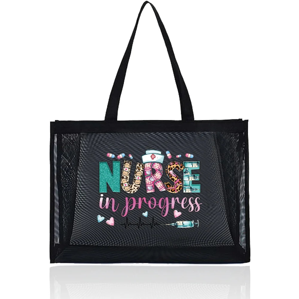 Transparent Nurse Tote Bag