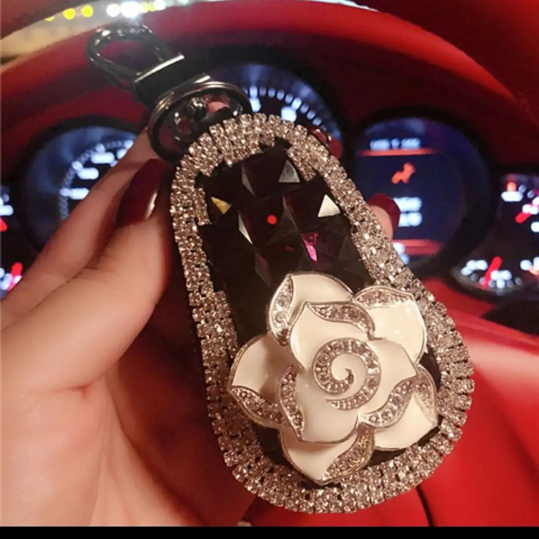 Universal Rhinestone Car Key Bag