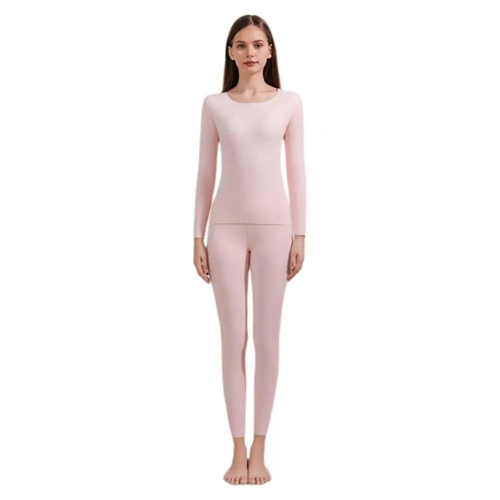 2Pcs Women Thermal Underwear Set