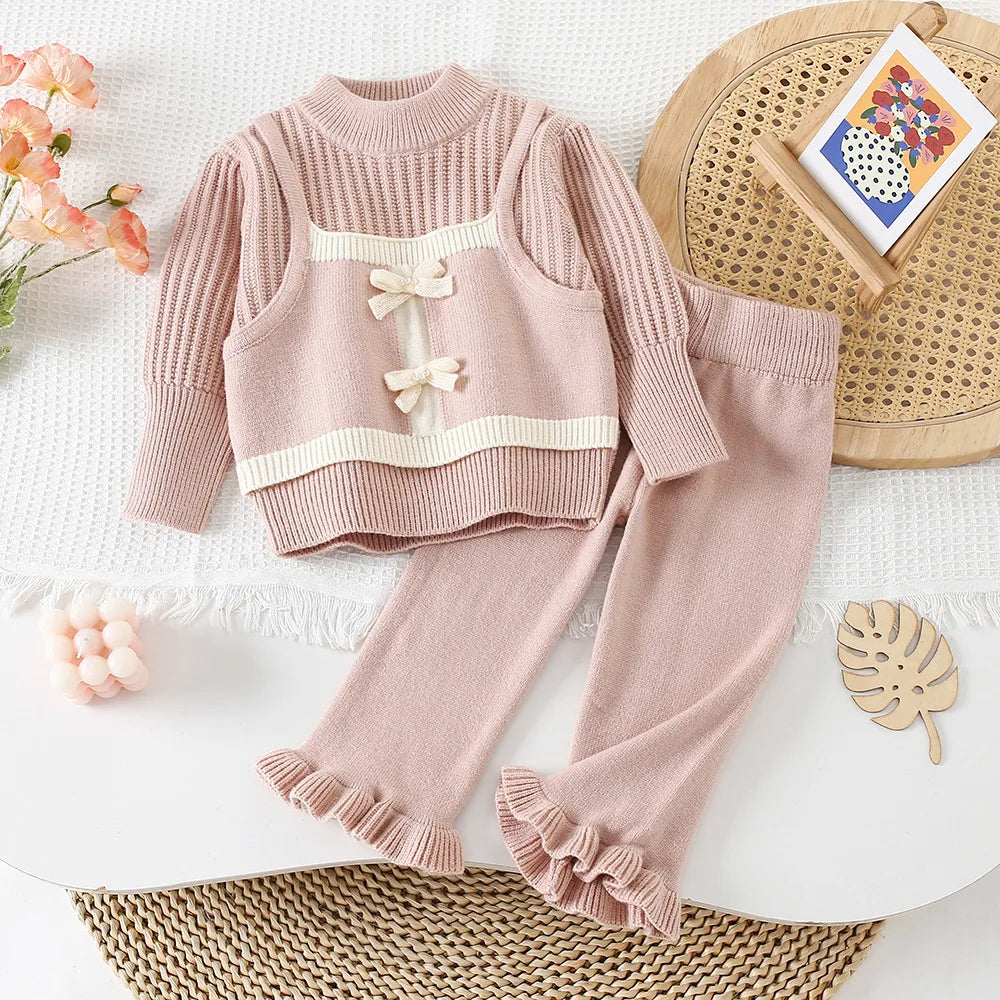 Girls Knit Sets