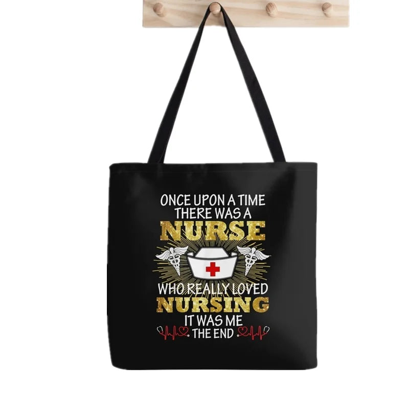 Nurses Cute Shopping Canvas Bag