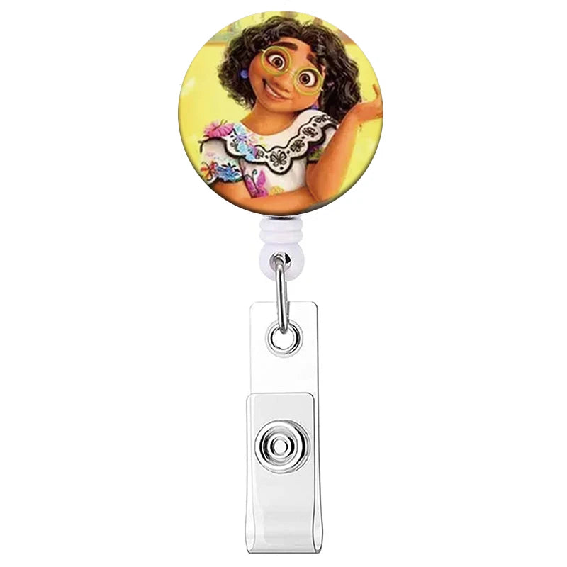 Disney Retractable Clip ID Badge