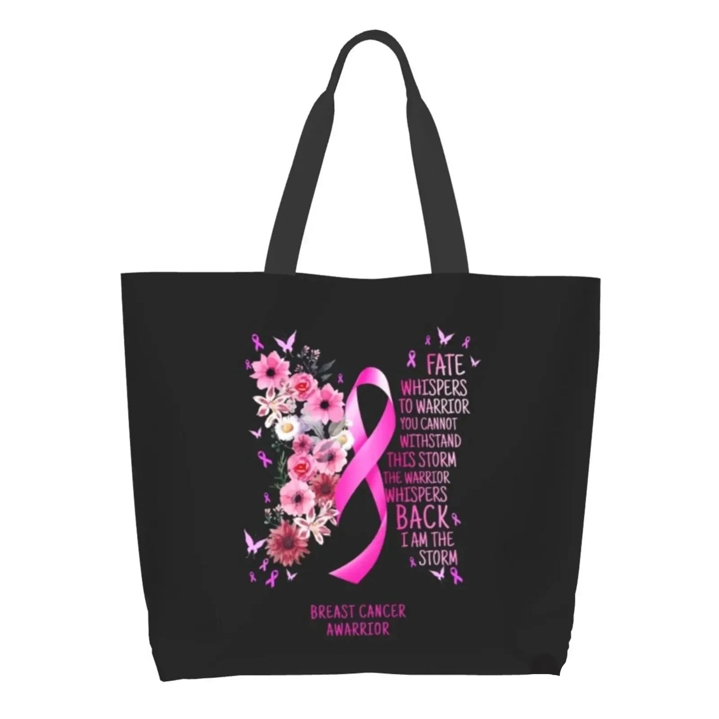 Breast Cancer Survivor Tote Bag