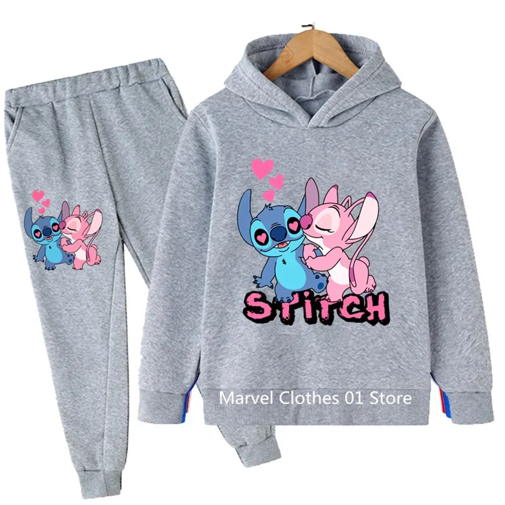 Two Piece Stitch Hoodie Sets