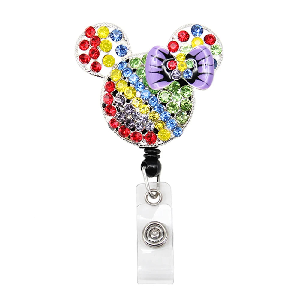 Minnie Mouse Retractable Badge Holder