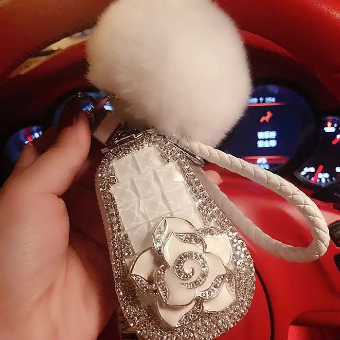 Universal Rhinestone Car Key Bag