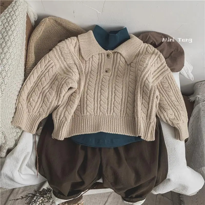 Boys Twists Knitwear Sweater