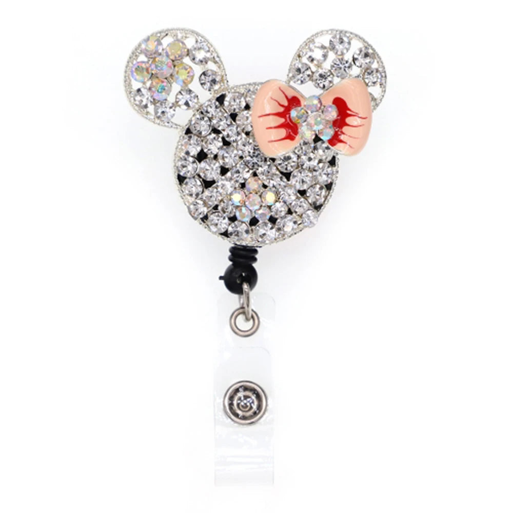 Minnie Mouse Retractable Badge Holder