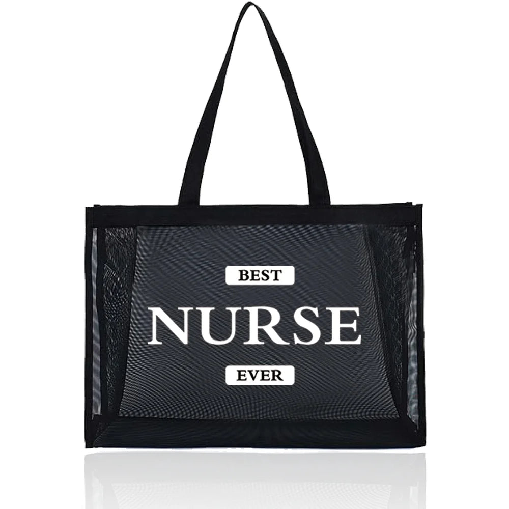 Transparent Nurse Tote Bag