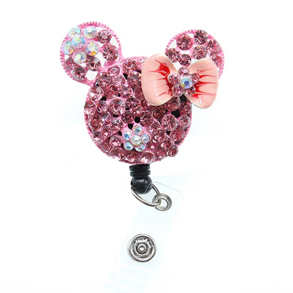 Minnie Mouse Retractable Badge Holder