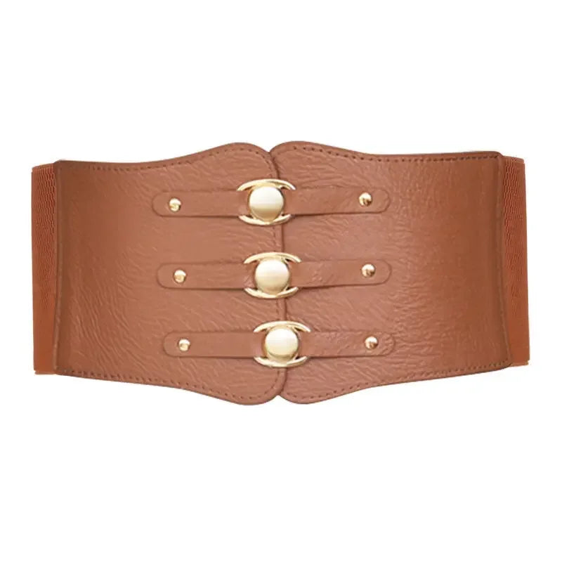 3 Strap Elastic Wide Corset Belts