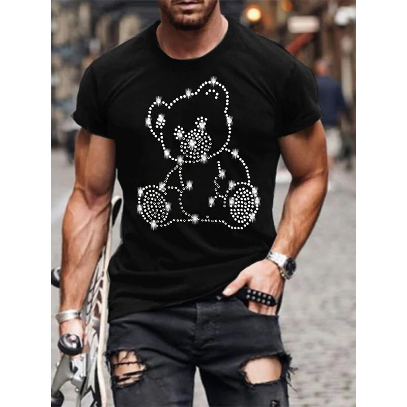 Leopard Hot Drill Men Tee