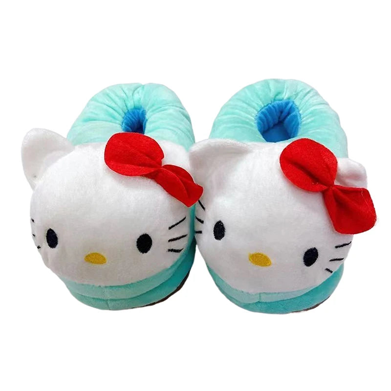Sanrio Hello Kitty Big Head Plush Slippers