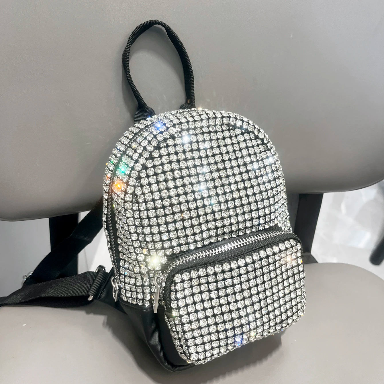 Shiny Crystal Backpack