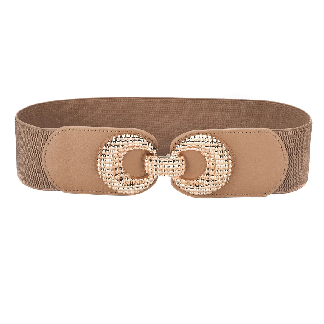 Half Moon Plus Size Wide Elastic Belt