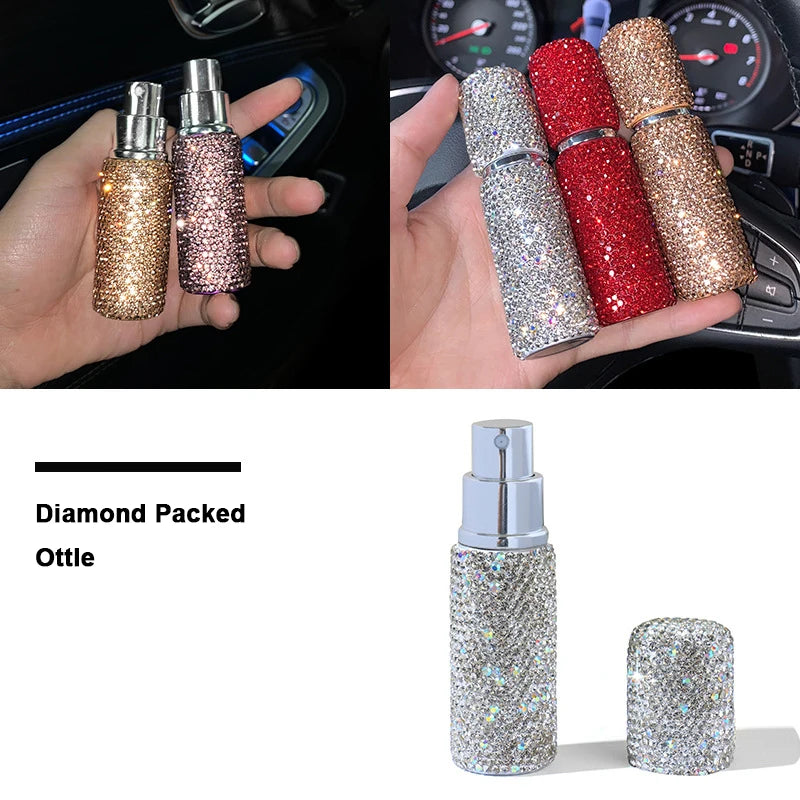 10ML Bling Mini Travel Perfume Bottle Refillable Perfume Atomizer