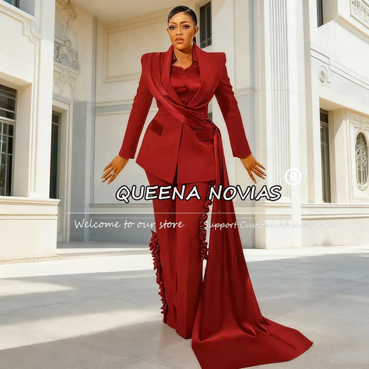 Unique Women Tuxedos with Customized Jacket