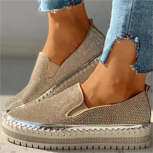 Rhinestone Loafers