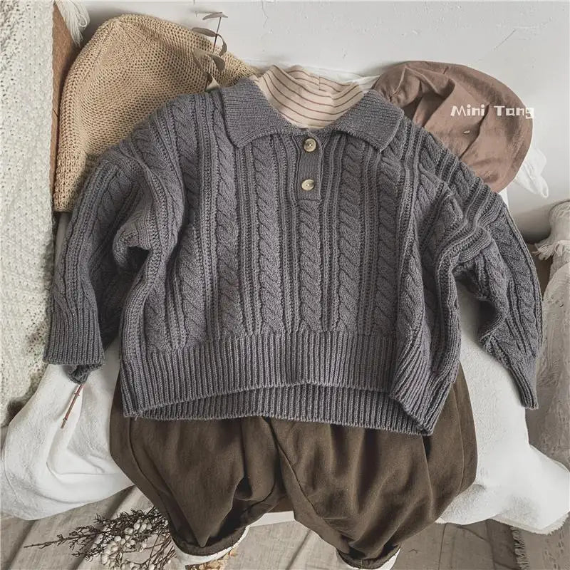 Boys Twists Knitwear Sweater