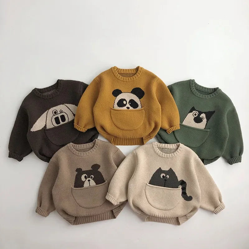 Cartoon Boys Knitwear