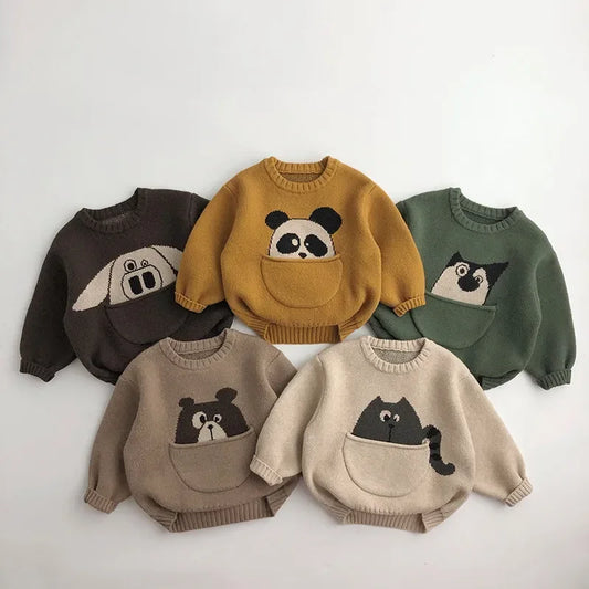 Cartoon Boys Knitwear