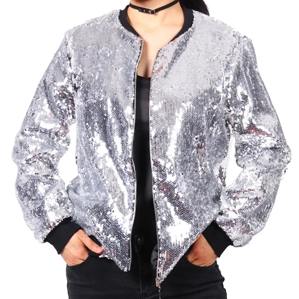 Vintage Bling Baseball Jacket